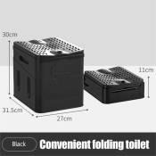 Ranipobo - Toilette Portable, wc Camping pour Hommes