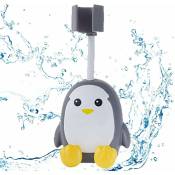 Support de pommeau de douche Support de douche pour douche à main - Support de support de douche de conception de bande dessinée de forme de pingouin