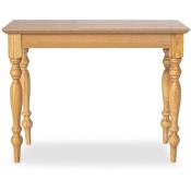 Table console extensible 250cm Elegancy Chêne clair