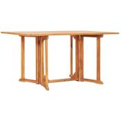 Table pliable de jardin papillon 150x90x75 cm Bois