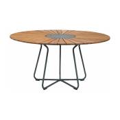 Table ronde 150 cm en bambou piètement en aluminium CIRCLE - Houe