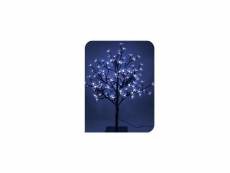 Tree 3d sakura straight trunk 60cm 120 led bleues (intérieur) edm
