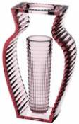 Vase I shine - Kartell rose en plastique