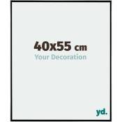 Your Decoration - 40x55 cm - Cadre Photo en Plastique Avec Verre acrylique - Anti-Reflet - Excellente Qualité - Noir Très Brillant - Cadre Decoration