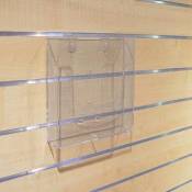 Bohnackerfrance - Portedépliants plastique transparent A4 p 35 cm - Transparent