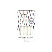 DENIS ET FILS - Barquette 10 bougies menages blanches