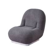 Homy France - Fauteuil loving gris