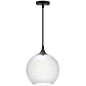 Industrielle Moderne 3D Pendentif en Verre Coloré 7,8 Pouces Feu D'Artifice Globe Boule Style Suspension Lampe Luminaire