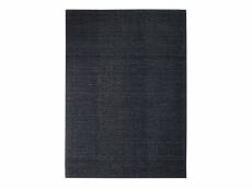 Nude - tapis en laine et coton bleu gris 120x170 cm
