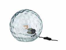 Paris prix - lampe à poser en verre design "bollie"