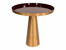 Paris prix - table d'appoint design "morrison" 51cm prune