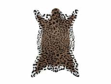 Paris prix - tapis imitation peau de léopard "desert"