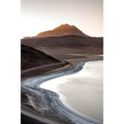 Tableau sur verre désert Atacama 45x65 cm