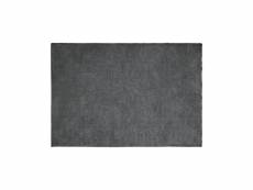 Tapis décoratif gris foncé esprit berbère 120 x