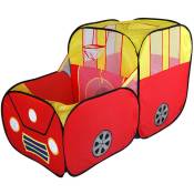 Tente de Jeux- Maison de jeu, petite maison de voiture, 150x70x95cm Petite maison pliable, adaptée à l'intérieur et à l'extérieur