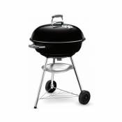 Weber - Barbecue à charbon Compact Kettle 57cm - Noir