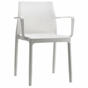 4 fauteuils jardin Chloé trend SCAB design - Blanc