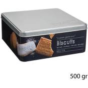 5five - boîte biscuits métal black edition noir -