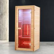 Boreal Sauna - Sauna Infrarouge Boreal® Diffusion 90 - 1 place à Spectre Complet - 90x90