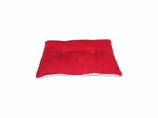 Coussin menuires 30x50cm - 100% polyester - rouge