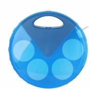 Dispenseur de chlore et de brome flottant réglable pour piscine - Diam 25 cm Linxor Bleu