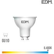 EDM - Spot led GU10 5W Dicroïque équivalent à 35W - Blanc du Jour 6400K