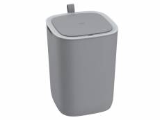 Eko poubelle à capteur morandi smart 12 l gris