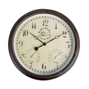 Esschert Design - Horloge thermomètre Hygromètre 38cm