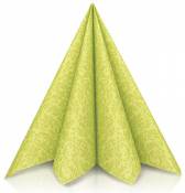 GRUBly® Serviettes de Table en Papier Vertes Ornaments