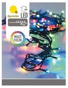 Guirlande lumineuse LED avec 120 LED multicolore – pour l'intérieur et l'extérieur 40 LED
