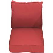 Housse de protection pour fauteuil Mossa Rouge rubis