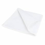 Lot de 100 serviettes de table en coton, Blanc, 40