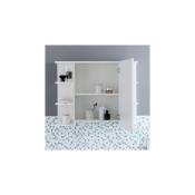 M&s - Armoire de salle de bain 1 porte 80x64,5x20 cm