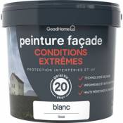 Peinture façade autonettoyante Premium GoodHome blanc