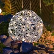 Sphère lumineuse solaire extérieure boule lumineuse