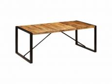 Table de salon salle à manger design 200 cm bois de