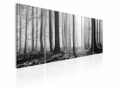Tableau monochrome forest taille 200 x 80 cm PD10082-200-80