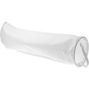 Vhbw - Chaussette filtrante universelle pour aquarium, piscine, skimmer - Sac de filtration, polypropylène, 18 x 81 cm, 100 micromètre, blanc