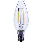 500011000500 led cee f (a - g) E14 forme de flamme 2.8 w blanc chaud (ø x l) 35 mm x 35 mm non dimmable 1 pc(s) C880632 - Opple