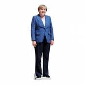 Angela Merkel 164 cm Carton Grandeur Nature