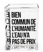 Carafe La Lame d'Eau by Philippe Starck / 50 cl - Made in design Editions transparent en verre