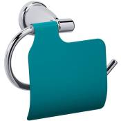 Dérouleur papier toilette zigzag - Bleu turquoise