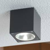 LED Plafonnier extérieur 'Cordy' en aluminium - gris