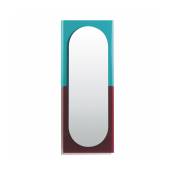 Miroir rectangulaire émeraude griotte 67x176cm WANDER - Petite Friture