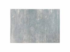 Paris prix - tapis déco rectangulaire "shean" 160x230cm bleu