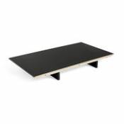 Rallonge linoleum / Pour table extensible CPH 30 - L 50 x 90 cm - Hay noir en bois