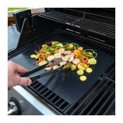 Shop-story - grill mat : Feuille de Cuisson Antiadhésive et Réutilisable pour Barbecue et Four