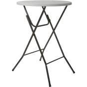 Table pliante - rond - ø 80 x 110 cm
