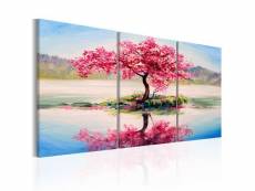 Tableau spring island taille 60 x 30 cm PD10064-60-30