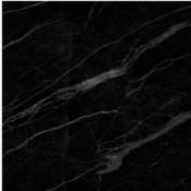 Crédence de cuisine auto-adhésive Caméléo aspect marbre noir l. 200 cm x H. 40 cm x ép. 0 2 mm